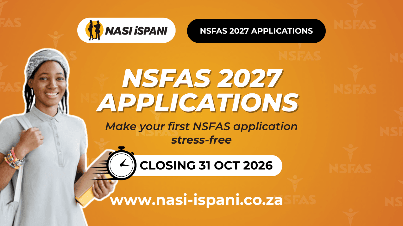 NSFAS 2027 Applications Are Now Open