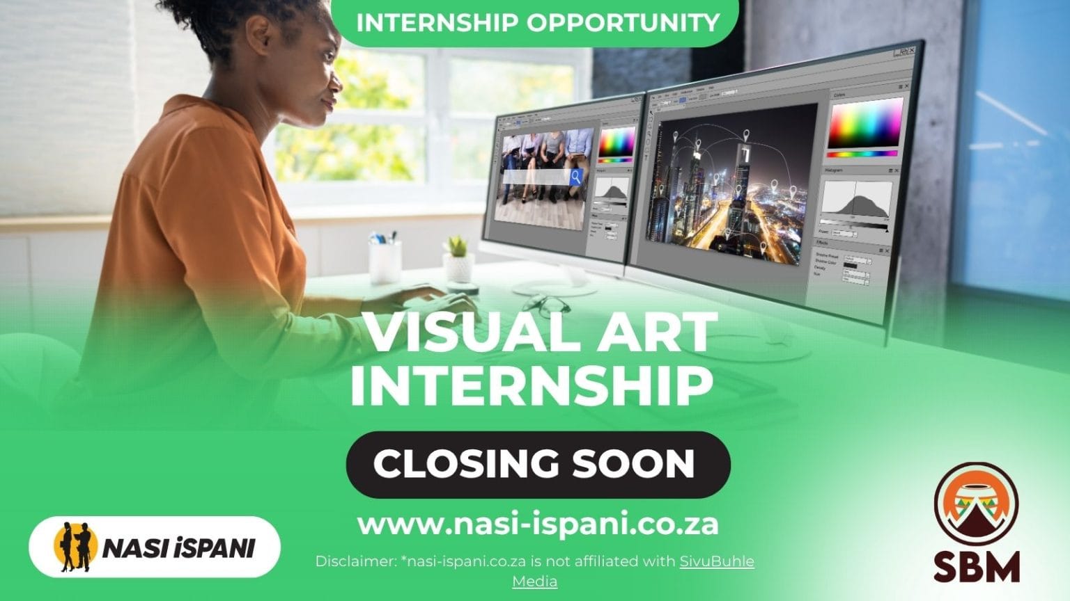 SBM Visual Art Internship 2026: Visual Arts Graduates, Ages 18–35