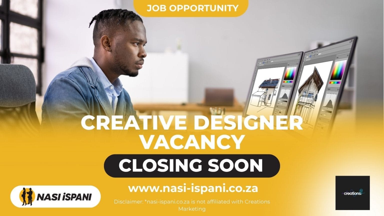 Creations Marketing Creative Designer Job 2026: Work Remotely