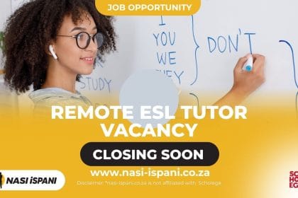 Remote ESL Tutor Job 2026: Up to R350/Hour, Part-Time