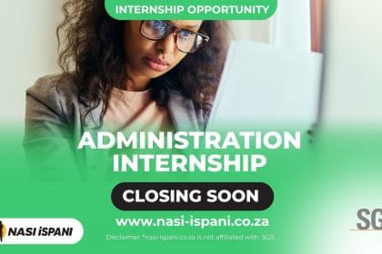 SGS Administration Internship 2026: 12-Month Programme, Sandton