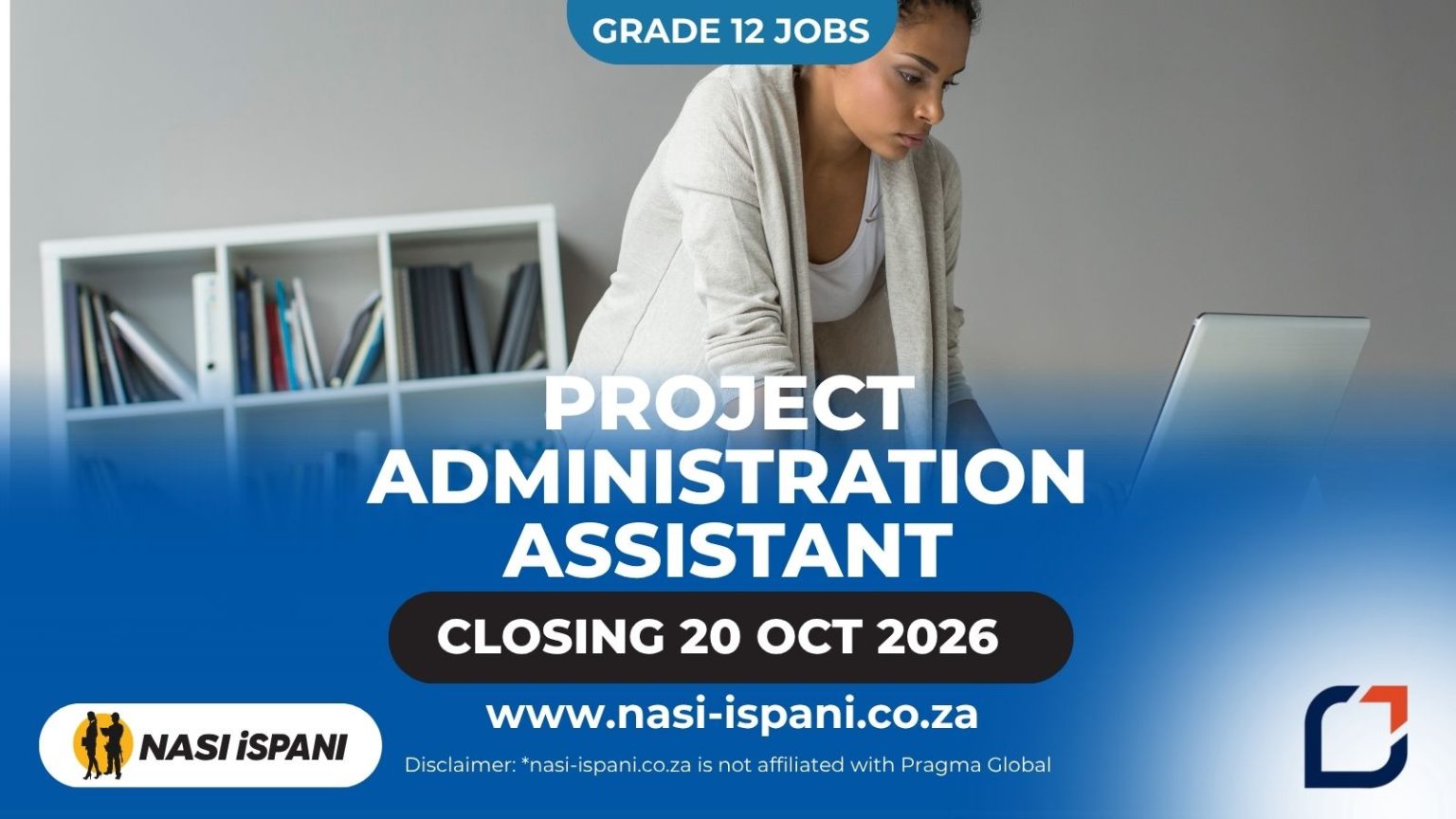 Pragma Global Project Administration Assistant 2026: 12-Month YES Programme, Closes 20 October