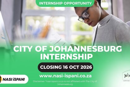 City of Johannesburg Building Development Management Internship 2026 - Apply Now