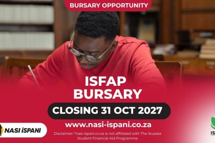ISFAP Bursary 2027: Undergraduate Funding for Students, Closes 31 October