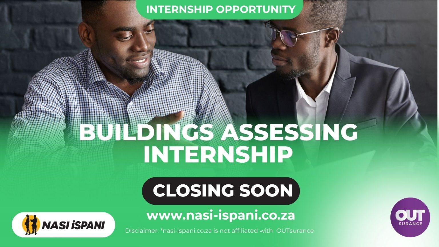 OUTsurance Buildings Assessing Internship 2026: 12-Month Programme