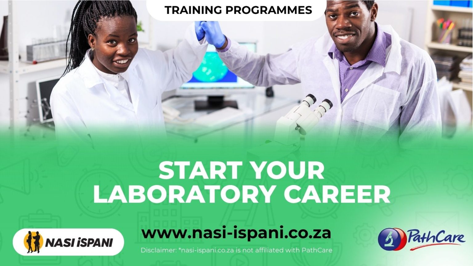PathCare Academy Programme 2027: Laboratory Assistant Training, Closes 30 October