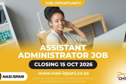 CHIETA Assistant Administrator Job 2026: Up to R360,464/Year, Closes 15 October