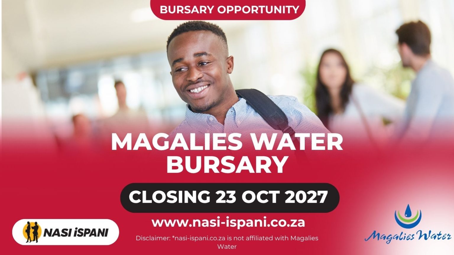 Magalies Water Bursary 2027: Engineering, ICT & Science Students, Closes 23 October