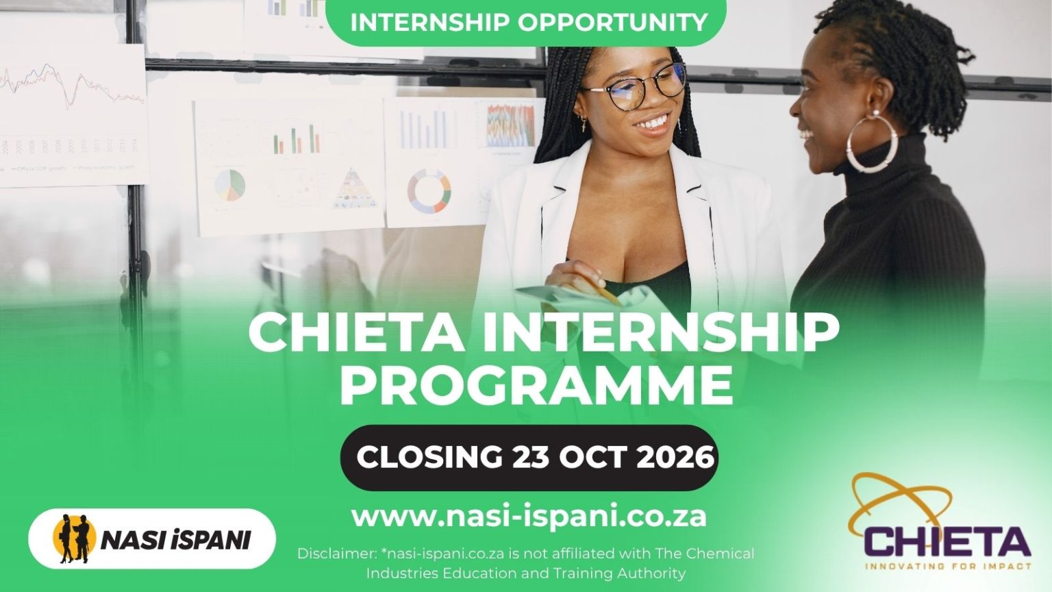 CHIETA Internship Programme 2026: R7,000/Month, 24-Month Contract