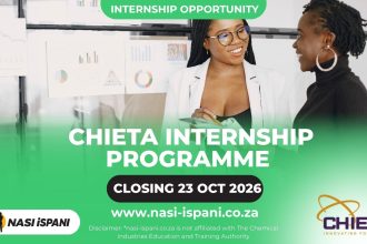 CHIETA Internship Programme 2026: R7,000/Month, 24-Month Contract