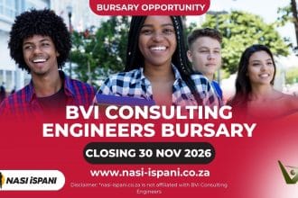 BVi Consulting Engineers Bursary 2027: Engineering Students, Closes 30 November