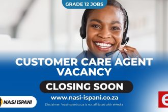 eMedia Customer Care Agent Job 2026: 9–12 Month Contract, Matric Required