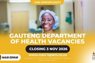 Gauteng Department of Health Vacancies 2026: 6 Vacancies, Closes 2–3 November