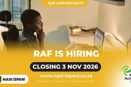 Road Accident Fund Paralegal Vacancy 2026: R434,656/Year, Closes 3 November