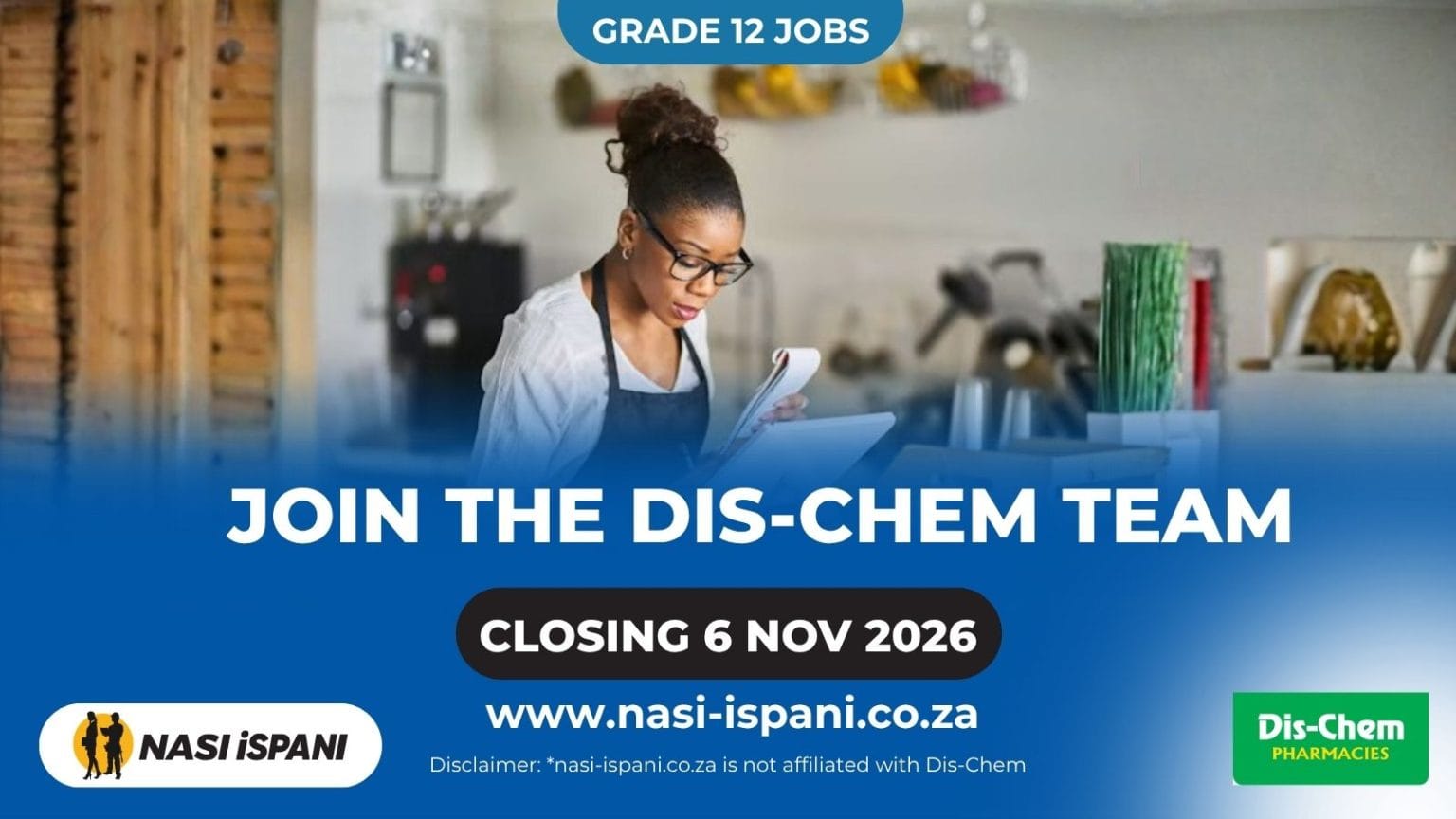 Dis-Chem Pharmacies Casual Cashier Vacancies 2026: Apply Now