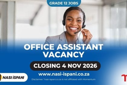 Momentum Health Office Assistant Job 2026: Grade 12, Closes 4 November